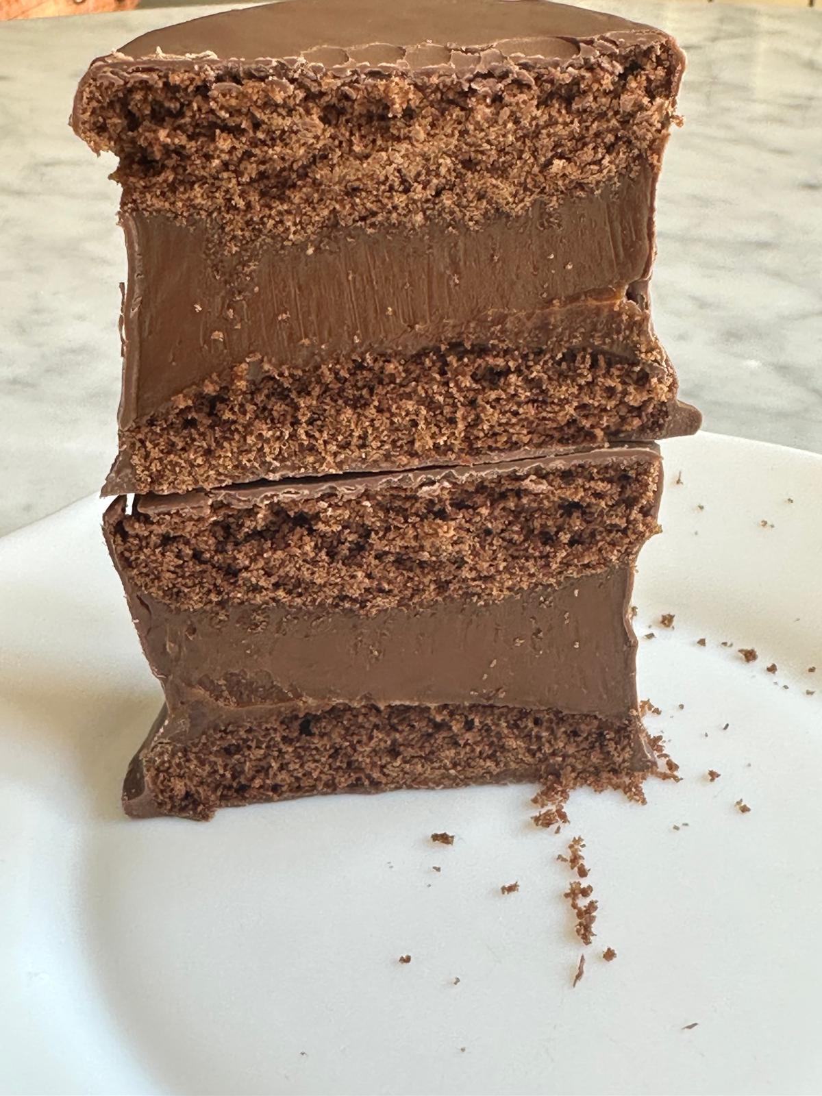 Alfajor marplatense de chocolate con leche