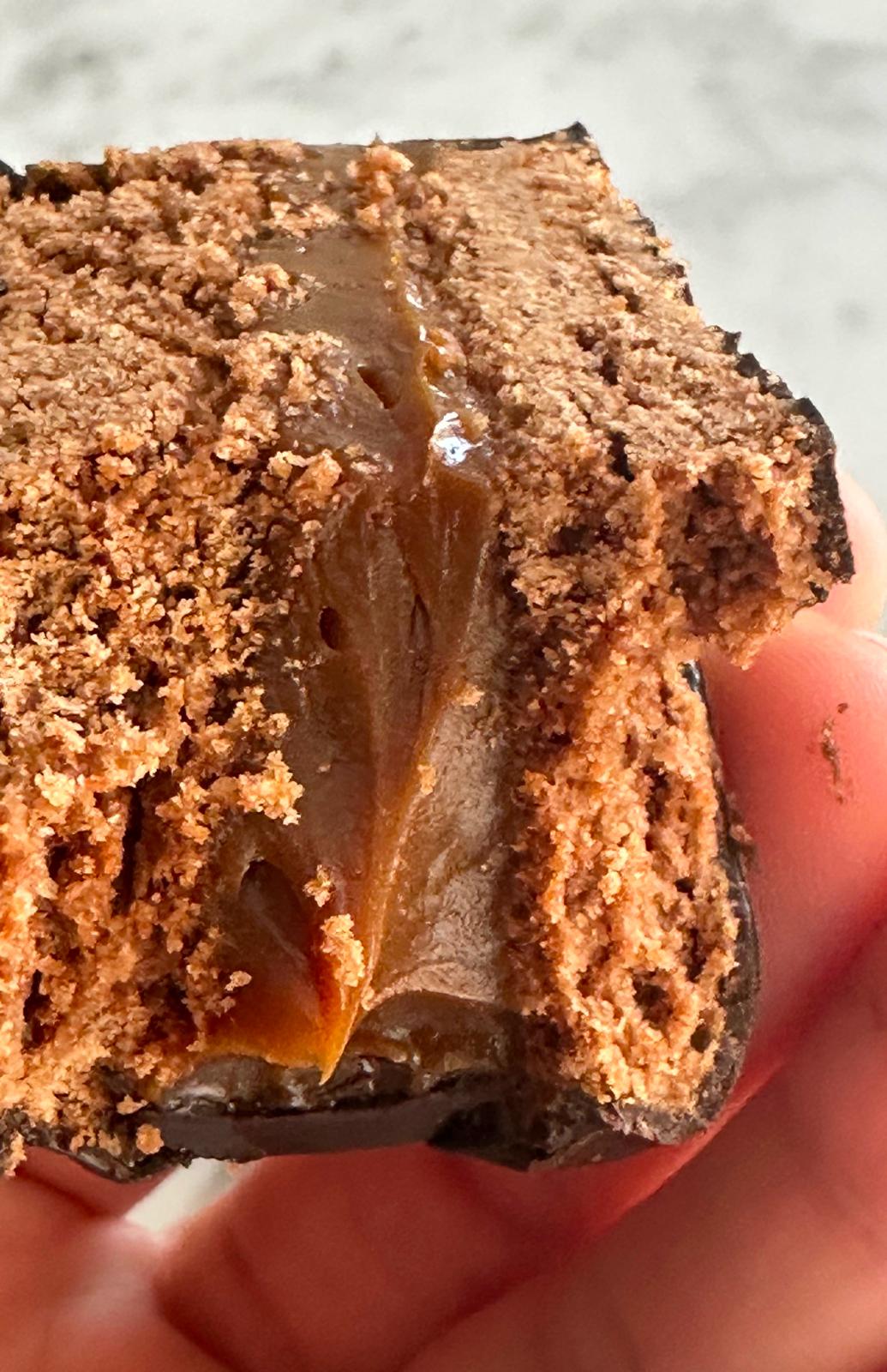 Alfajor marplatense de chocolate negro