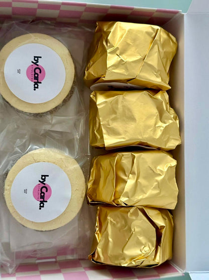 Caja mixta x 6 alfajores