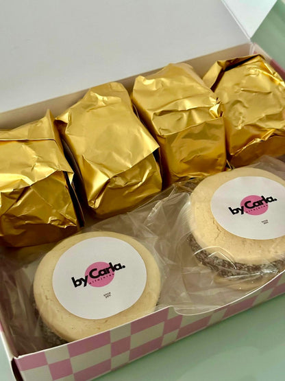 Caja mixta x 6 alfajores